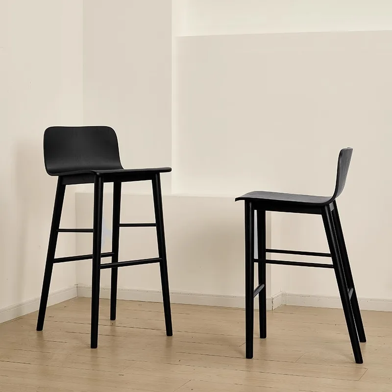 

Luxury Kitchen Chairs Bar Modern Nordic Bar Stools High Designer Taburetes De Bar Furniture Decoration