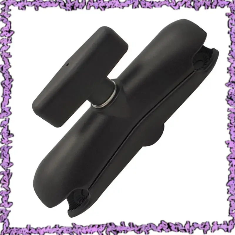 SCLL-5Pcs 15CM Length Aluminium Alloy Double Socket Arm For RAM With 1.5 Inch Ball Base Mount Motorcycle Camera Extension Arm