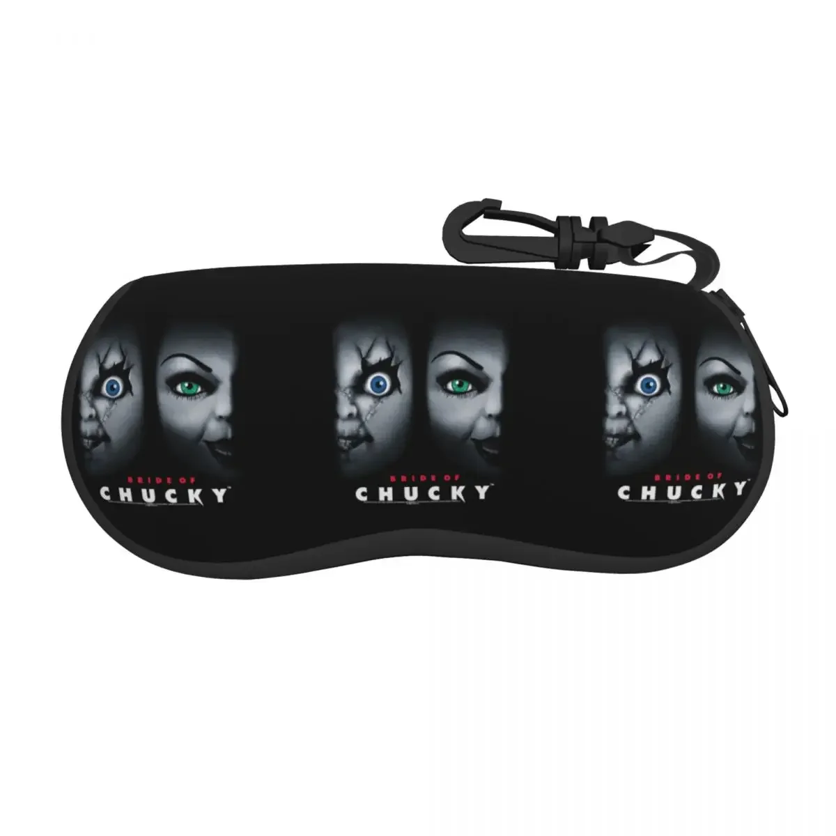 Bride Of Chucky Movie Shell Eyeglasses Case Women Men Cool Child's Play Glasses  Sunglasses Box Pouch