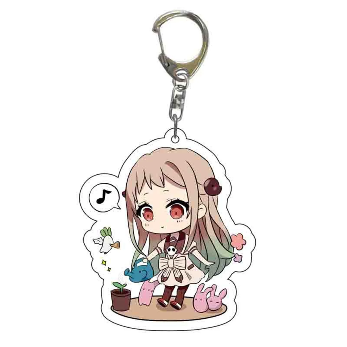 Anime Acrylic Keychain-Hanako-kun y2k Cartoon Character Pendant, Suitable for Bags and Keys,cosplay gifts Perfect Gift for Fans