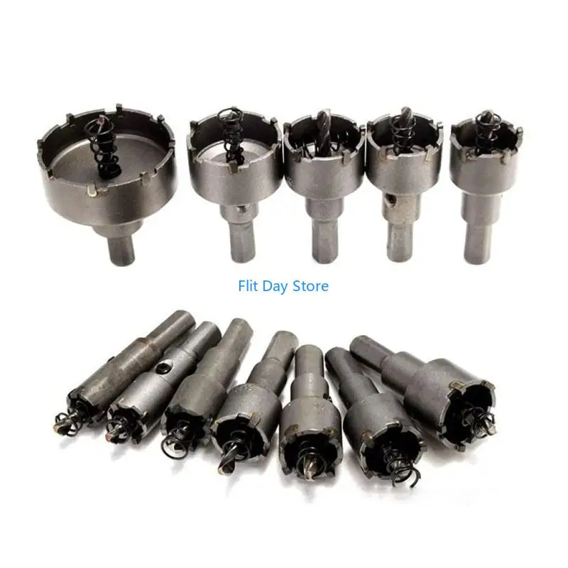F92C Heavy Duty 12pcs Hole Waw Metal Fit для алюминиевой пластиковой медь