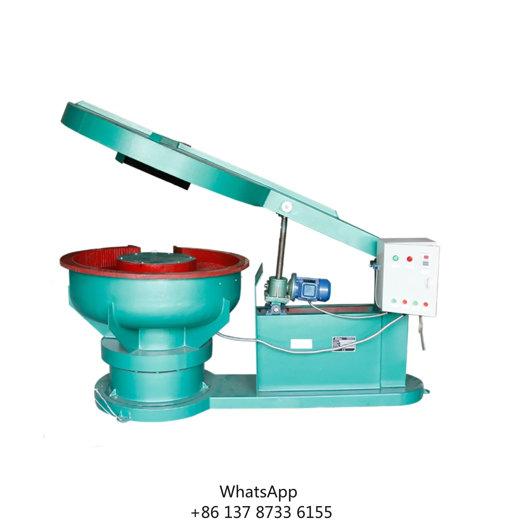 Automatic Large Metal Deburring Vibratory Motor Bearing Machine New Condition Soundproof Vibratory Tumbler Polishing Core Engine