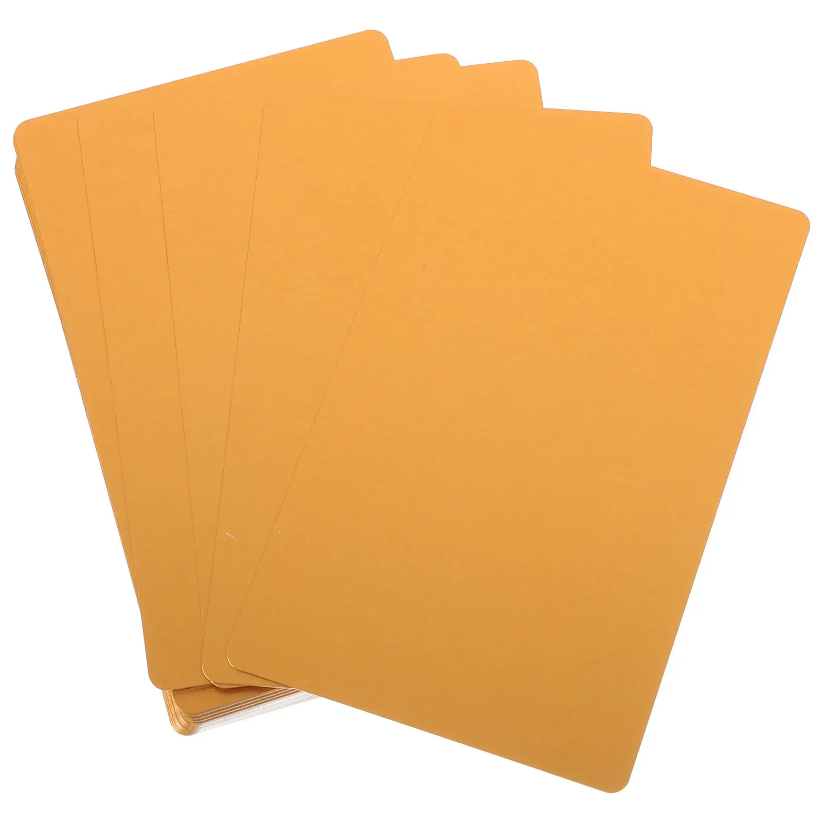 

50 шт. алюминиевых визиток для гравировки, заготовки для металлических именных карт, алюминиевые для печати