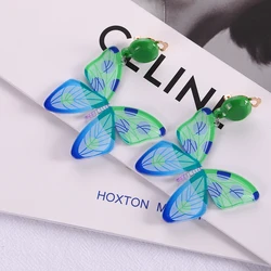 2023 New Arrivals Fashion Clip Earrings for Women Girls Fashion Cute Geometry Colorful Non Pierced Earrings