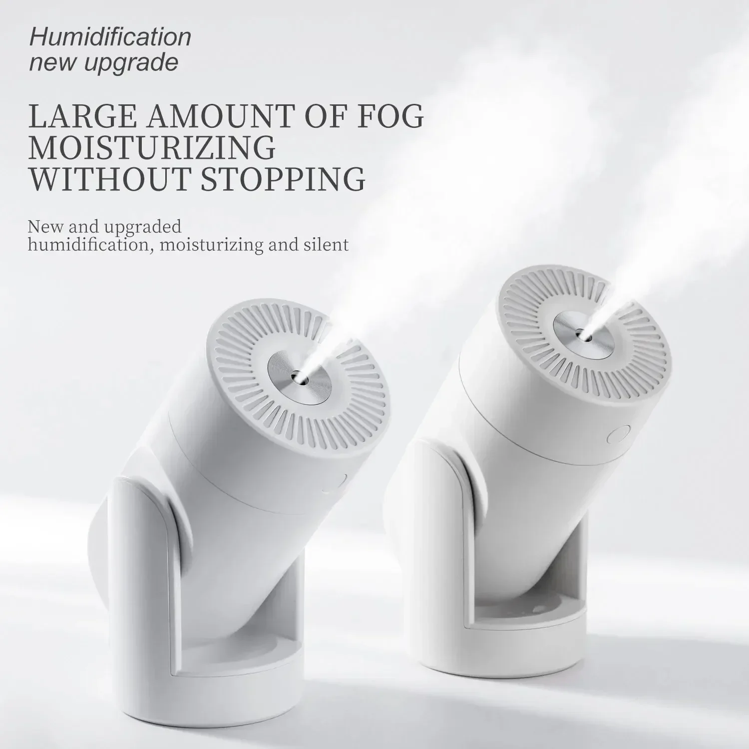 1PC Humidifier Mute for Both Car and Home Adjustable Angle Use Intelligent Constant Humidity USB Automatic Spray Air Purifier