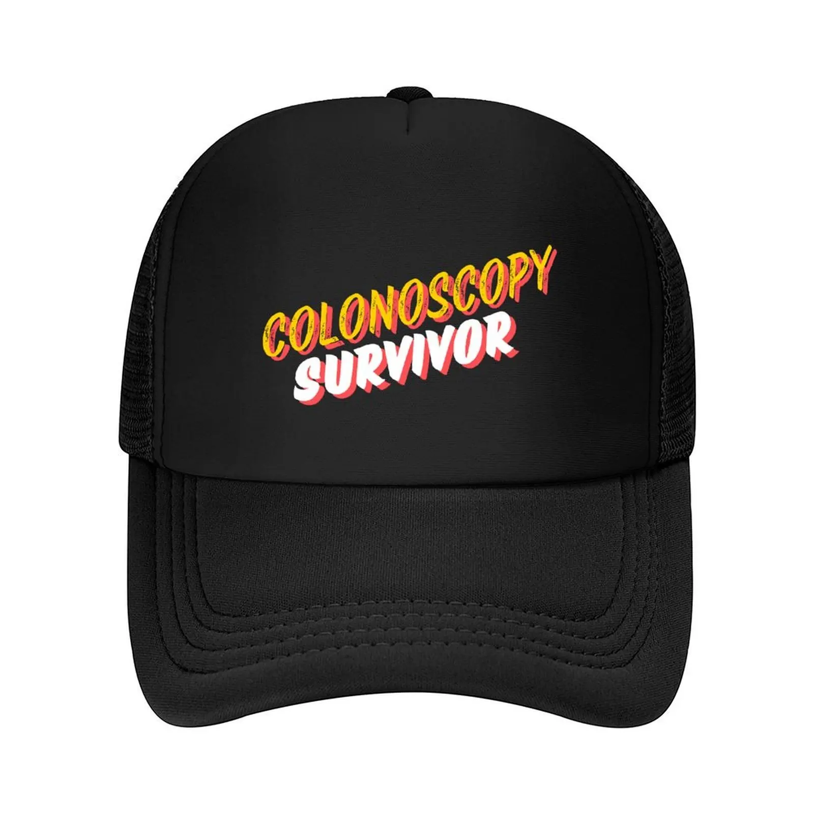 Casquette de Baseball survivant de colonoscopie, chapeau rigide à pompon, nouveau chapeau de pêche, chapeaux de soleil pour femmes et hommes
