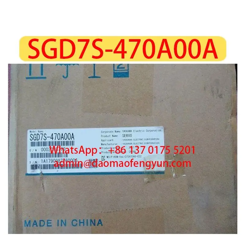 

SGD7S-470A00A Совершенно новый сервопривод, быстрая доставка