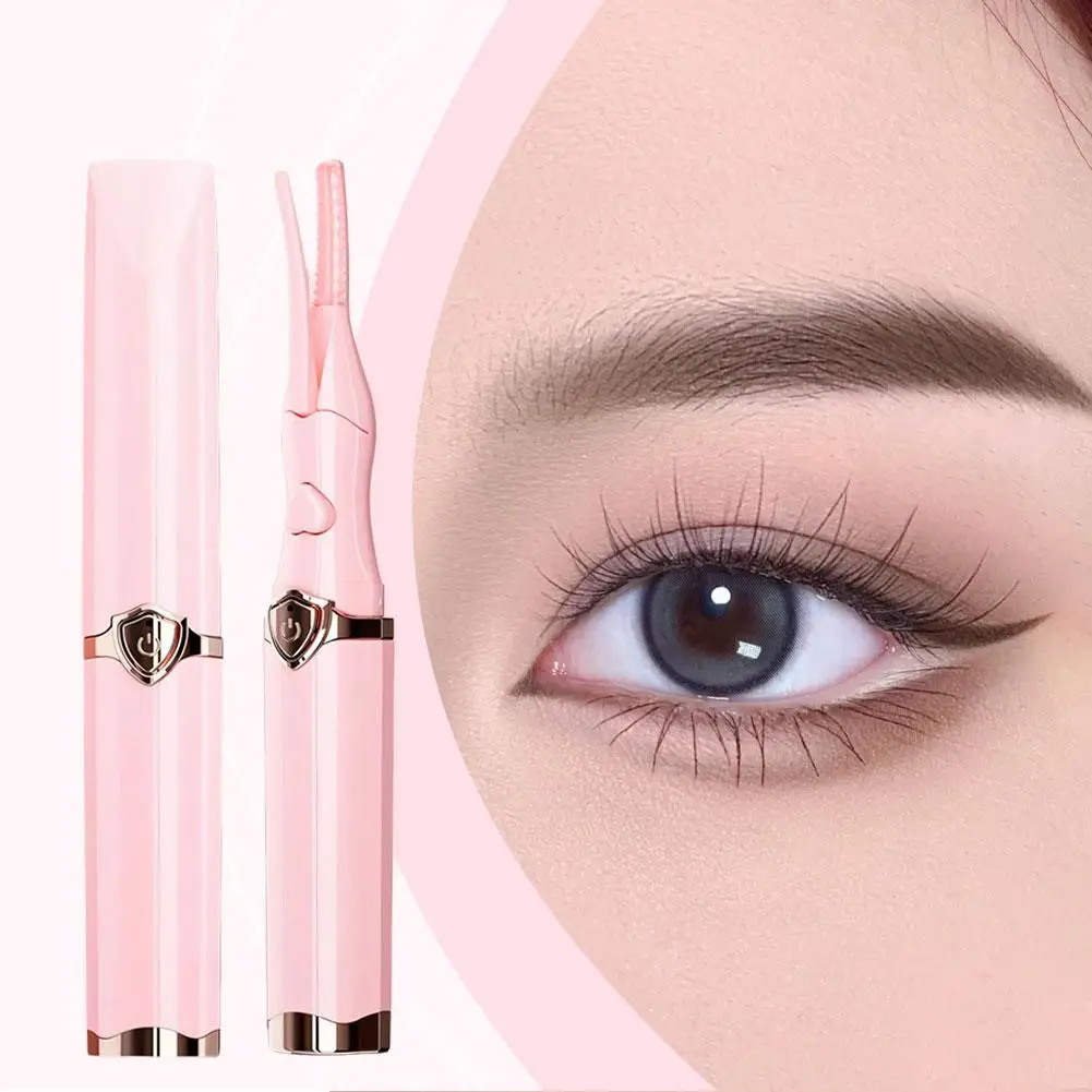 Electric Heated Eyelash Curler Natural Lasting Quick Heating Eyelash Curling Professional Temperature Heated Electric Lash Clips