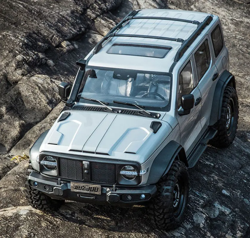 Traction Hobby Tank300 Competitive Edition Rtr 1/8 Rc Simulation Electric Remote Control Model Car Crawler Adult Kids Toys