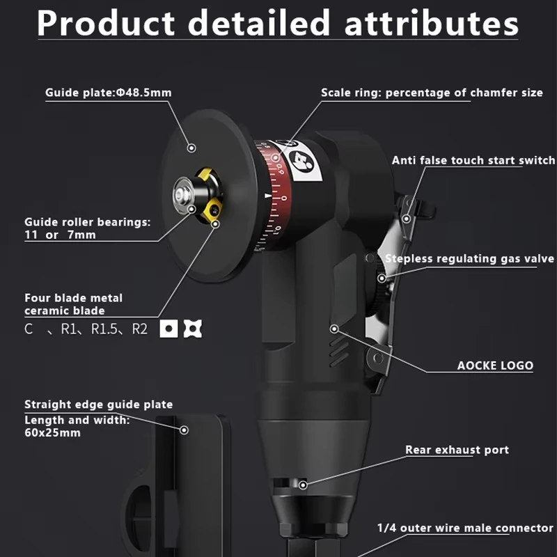 AX320C آلة إزالة الأزيز المعدنية الصغيرة المحمولة أداة شطب النجارة آلة الشطب المحمولة #5