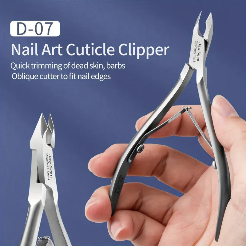 

Stainless Steel Cuticle Scissors for Manicure/Pedicure - Dead Skin Remover & Precision Trimming Tool