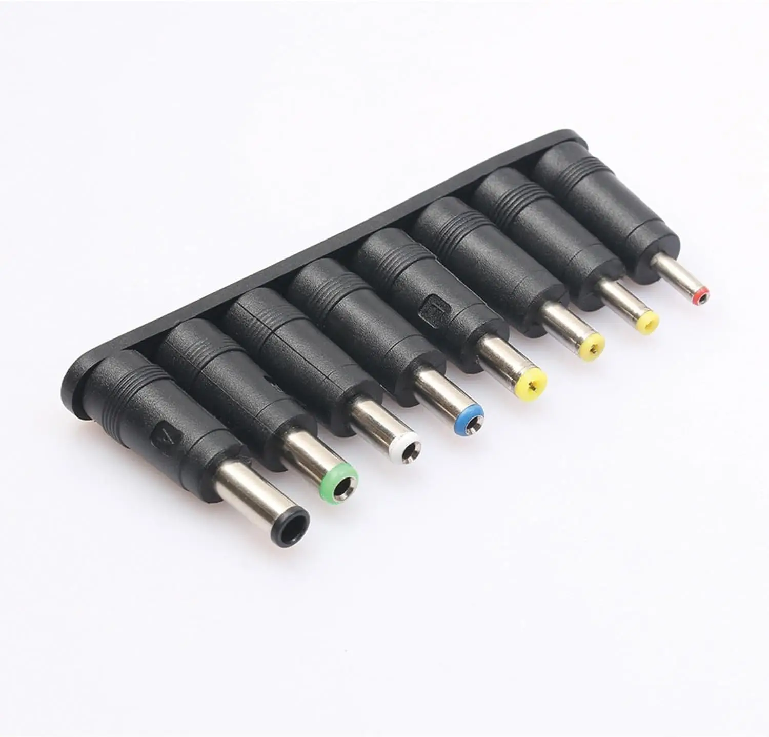 DC Adapter 8PCS Connector Set for Monitor, Webcam, Router, Light Strip | Female 5.5x2.1mm to Male 6.3x4.0mm for Security Camera