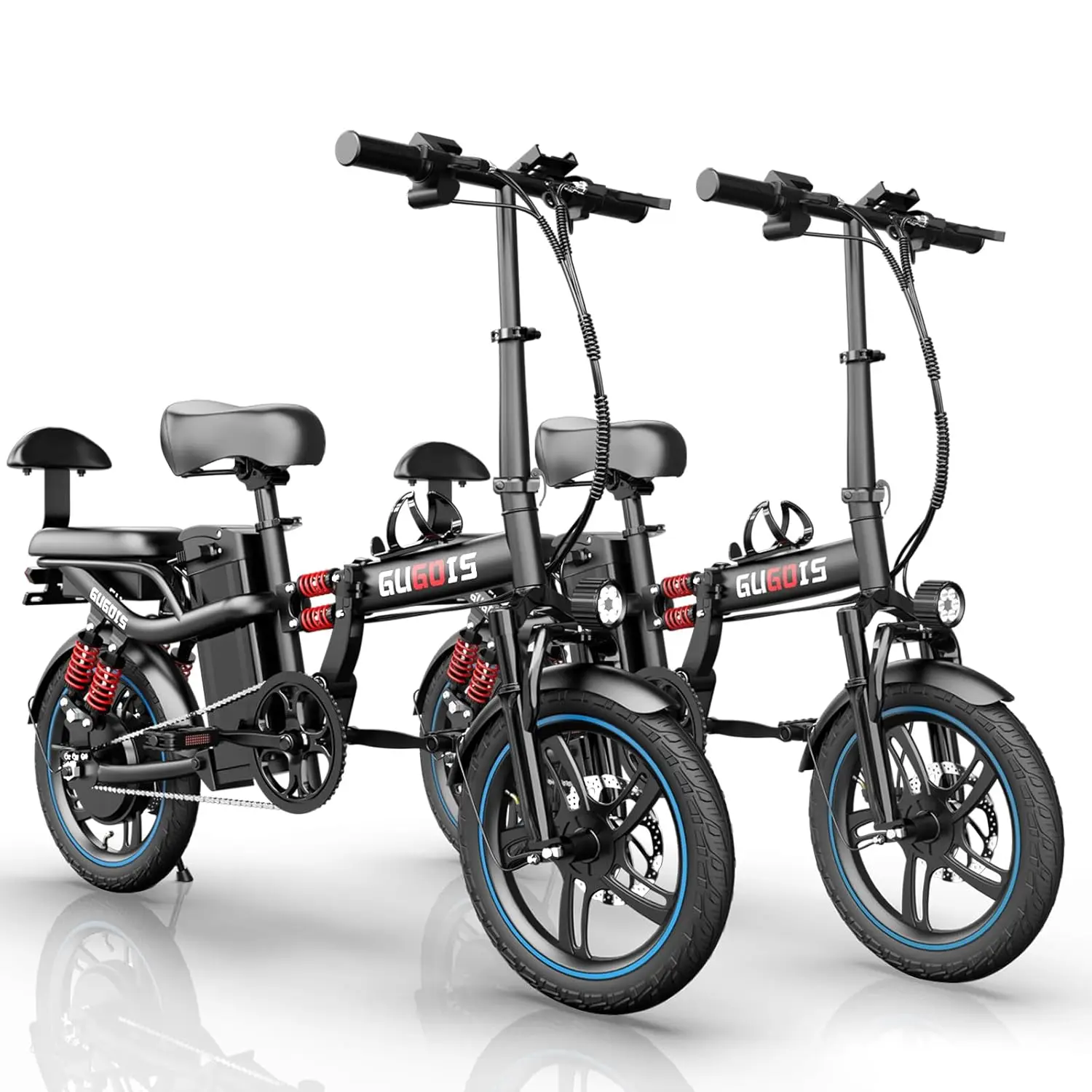 

Электровелосипед для взрослых, складной 16-дюймовый электровелосипед с толстыми шинами, двигателем 750 Вт/1000 Вт (пиковая мощность), съемной батареей 48 В, до [указать максимальную мощность], настраиваемый