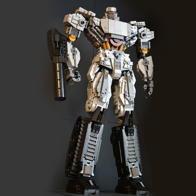 2036-częściowy robot transformujący samochód Megatron Model klocki, wysokość 42,6 cm, idealny do kolekcji wystawowej