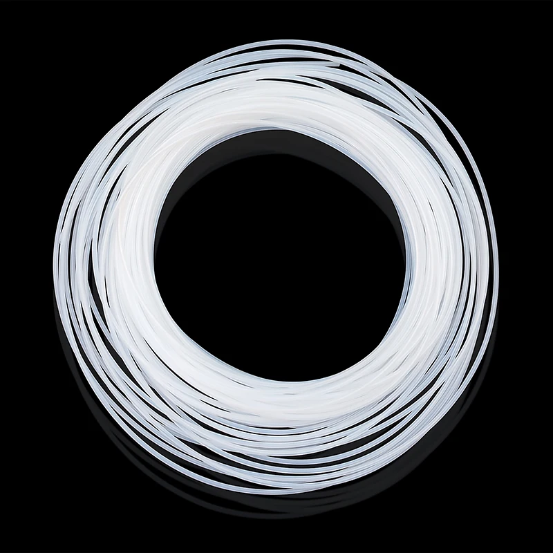 1-5M PTFE Tube ID 0.2-0.6-0.8-1-1.2.1.5-1.6-1.8-2-2.5-3-4-5 mm F46 Capillary Insulated Rigid Pipe White Corrosion Resistance view 3