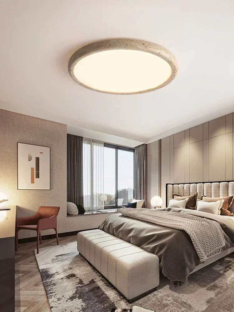 Stone Ceiling Lamp Surface Mounted Led DownLight for Living Dining Room Bedroom Kitchen