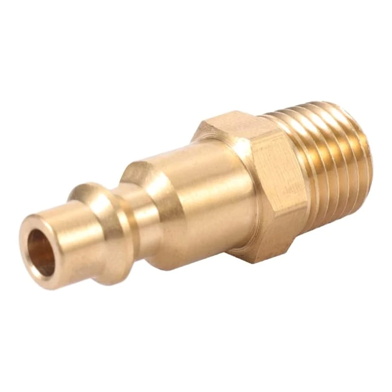 10 peças encaixe compressor ar 1/4 Polegada encaixe mangueira ar conexão rápida acoplador ar masculino