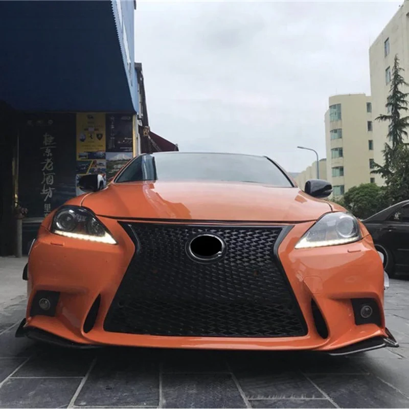 Factory Direct Car Body Kit Front Bumper Lip  Is250 Is300 Is350 F-sport Style Bumper view 4