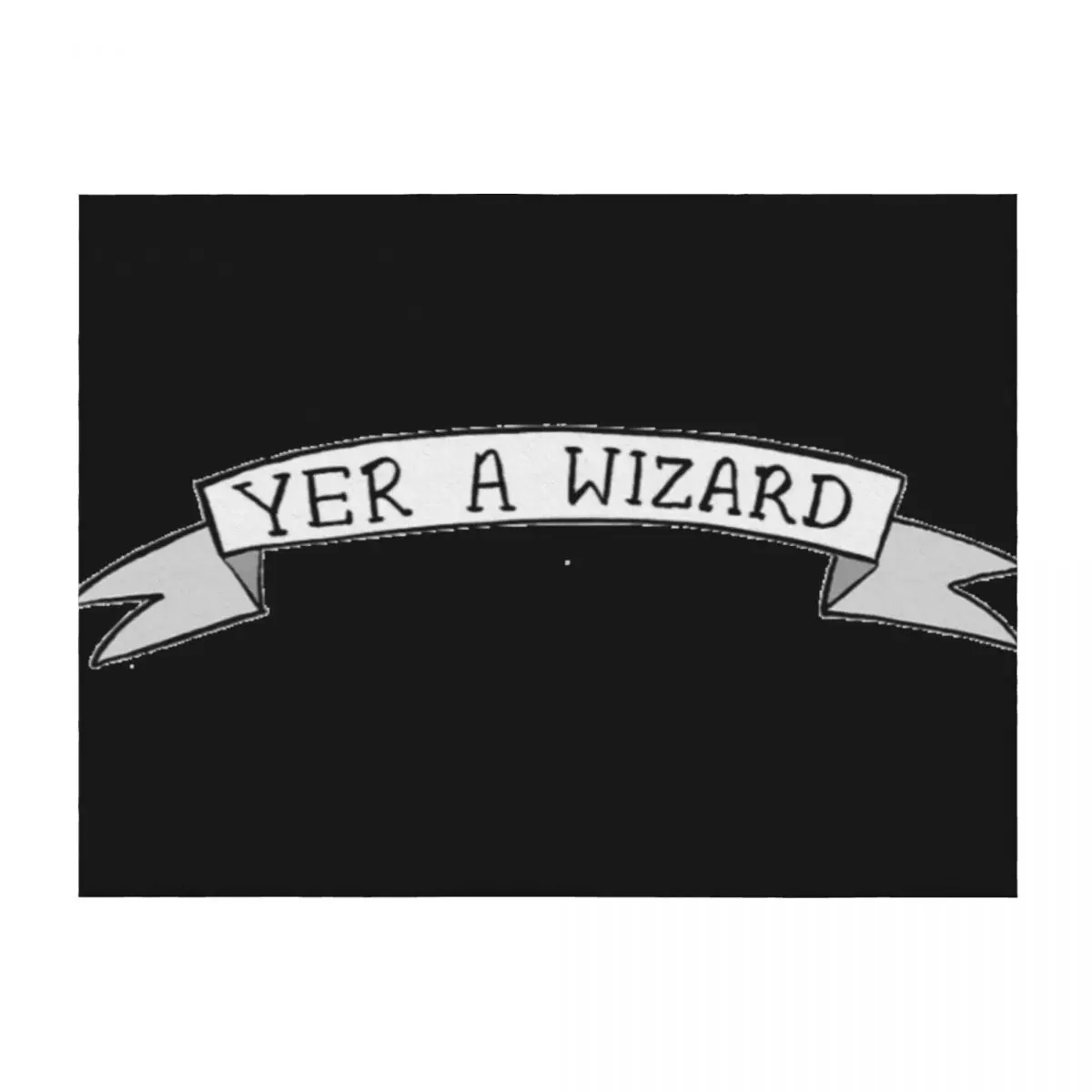 

Yer a Wizard banner Sticker Room Aesthetic Decor Home Decorating Bedroom Decoration Throw Blanket Soft Big Luxury Throw Blankets