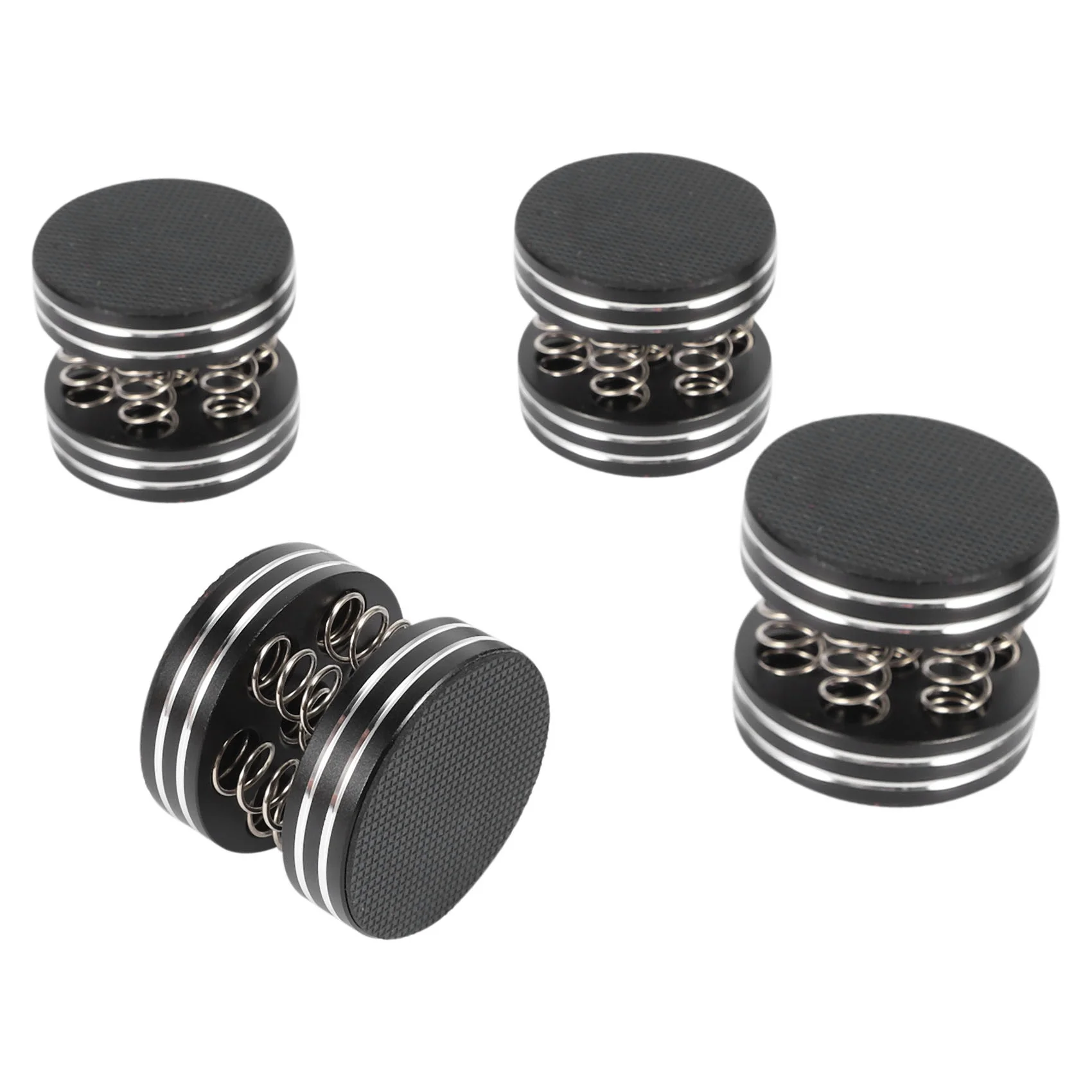 رائعة-4 قطعة اوديوفيلي صدمة المسامير الربيع التخميد وسادة HIFI حامل قدم المتكلم سبايك الصوت CD مكبر للصوت وسادة للقدم #1