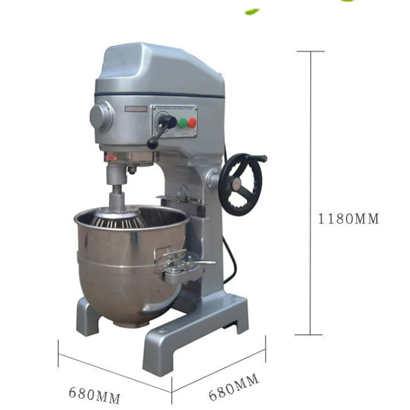 SM-501 Multi-function Dough Mixer 50L Commercial Stirring Machine Stainless Steel Mixing Machine Egg/cream Stirring Machine 380V