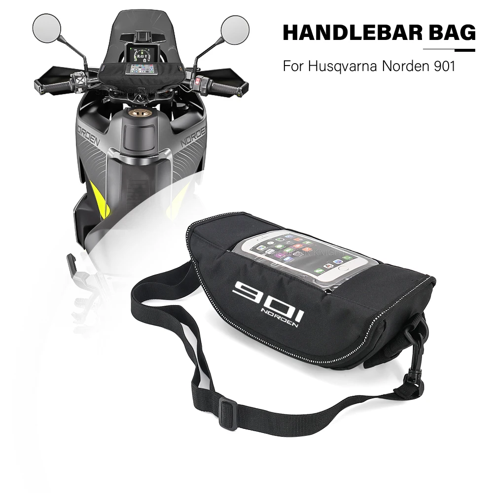 Handlebar bag For  Husqvarna Norden 901 Husqvarna 901 Norden901 2022 - Motorcycle Waterproof Bag Storage Bag Travel Toolkit