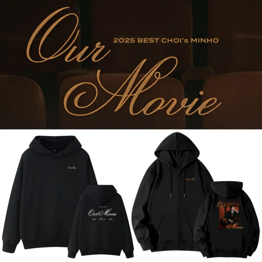 

Мужская толстовка-худи SHINee Minho Our Movie Same, забавная, унисекс, в стиле Харадзюку, уличная одежда, флисовый пуловер