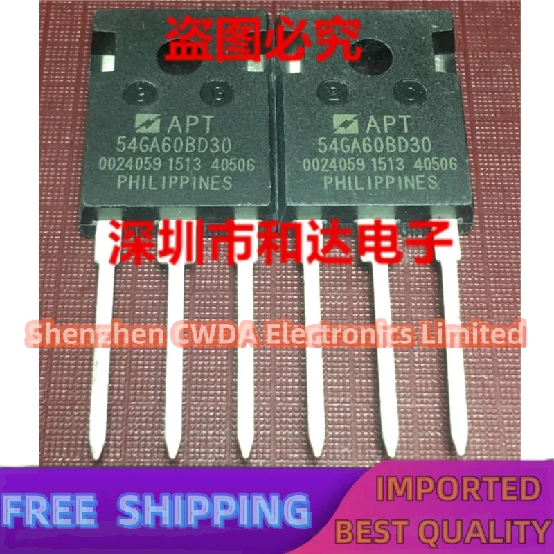 10PCS-20PCS  APT54GA60BD30  MOS TO-247 600V 54A In Stock Can Be Purchased