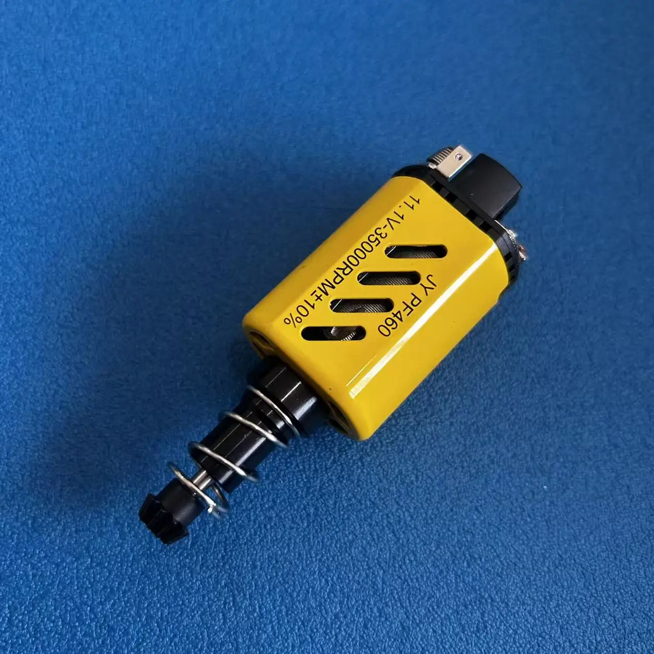 محرك JY بسرعة 35000 دورة في الدقيقة وعزم دوران عالي، 11.1 فولت، محور طويل، ملحق بديل يناسب بنادق M16 وM4 وJingji وSijun وJM للعب الإيرسوفت