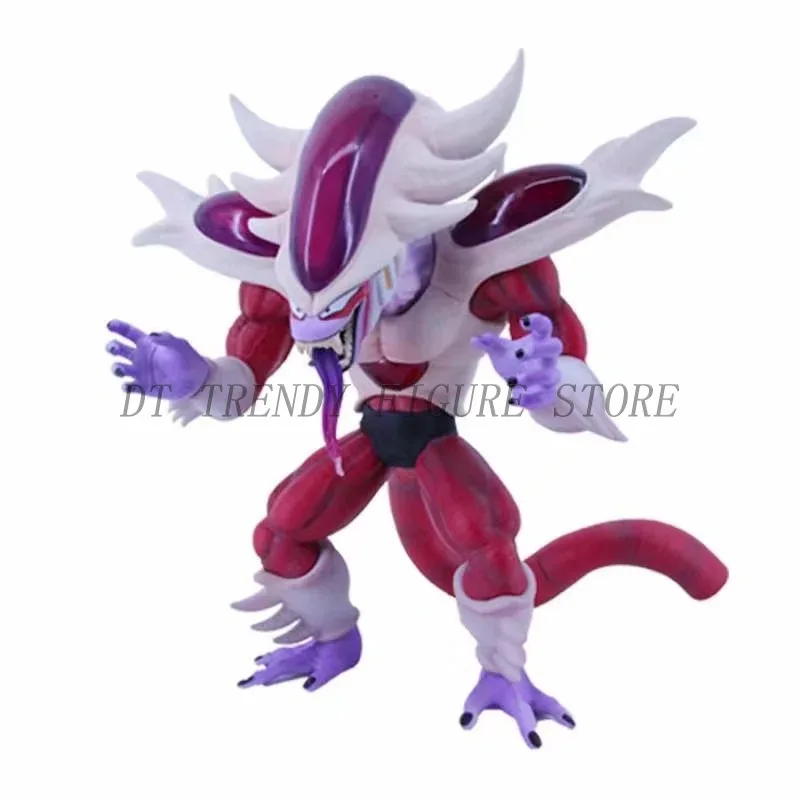 Anime Dragon Ball Action Figure, GK Namekusei, Buraco Branco, Fantasia Quatro Formas, Estátua Freeza PVC, Modelo de Coleção, Brinquedo Ornamento, Presente, 30cm