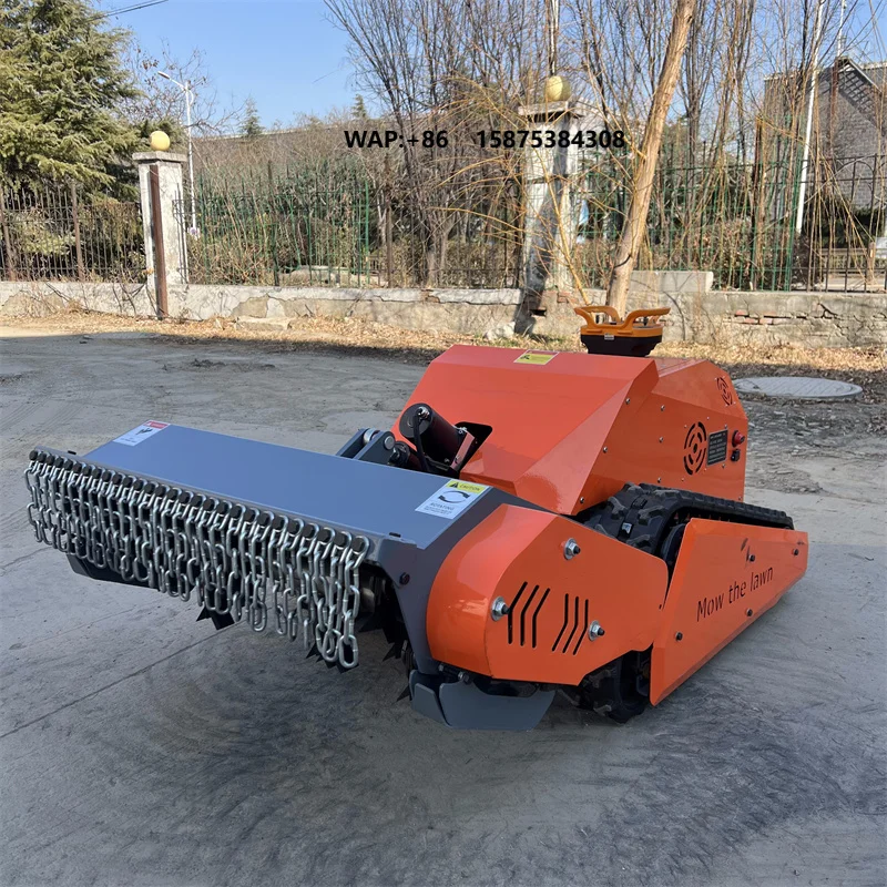 Remote Control Robot 550mm/800mm/1000mm Automatic Lawn Mower Remote Control Tractor Zero Turn Lawn Mower