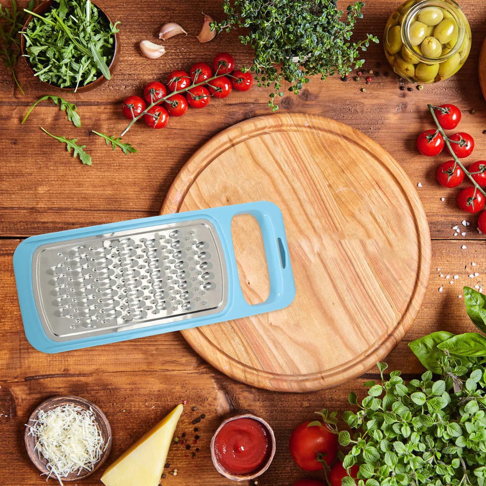 

Double Sided Steel Potato Grater Carrot Slicer Vegetable Stainless Steel Potato Grater Kitchen Tool Lightweight Ergonomic H