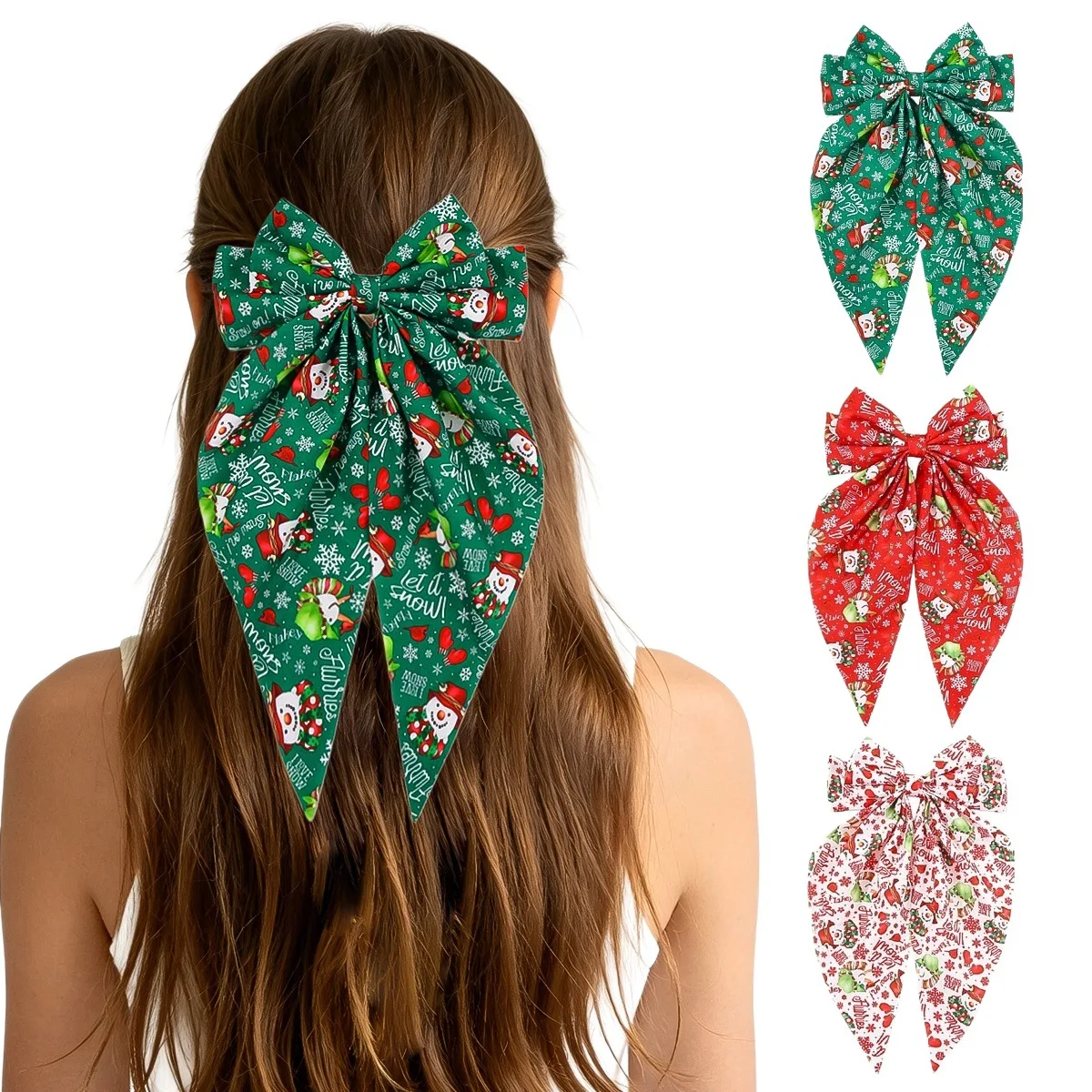 30-piezas-de-pinzas-para-el-cabello-con-estampados-navidenos-de-santa-claus-lazos-y-borlas-largas-accesorios-para-el-cabello-para-mujeres-y-ninas-venta-al-por-mayor
