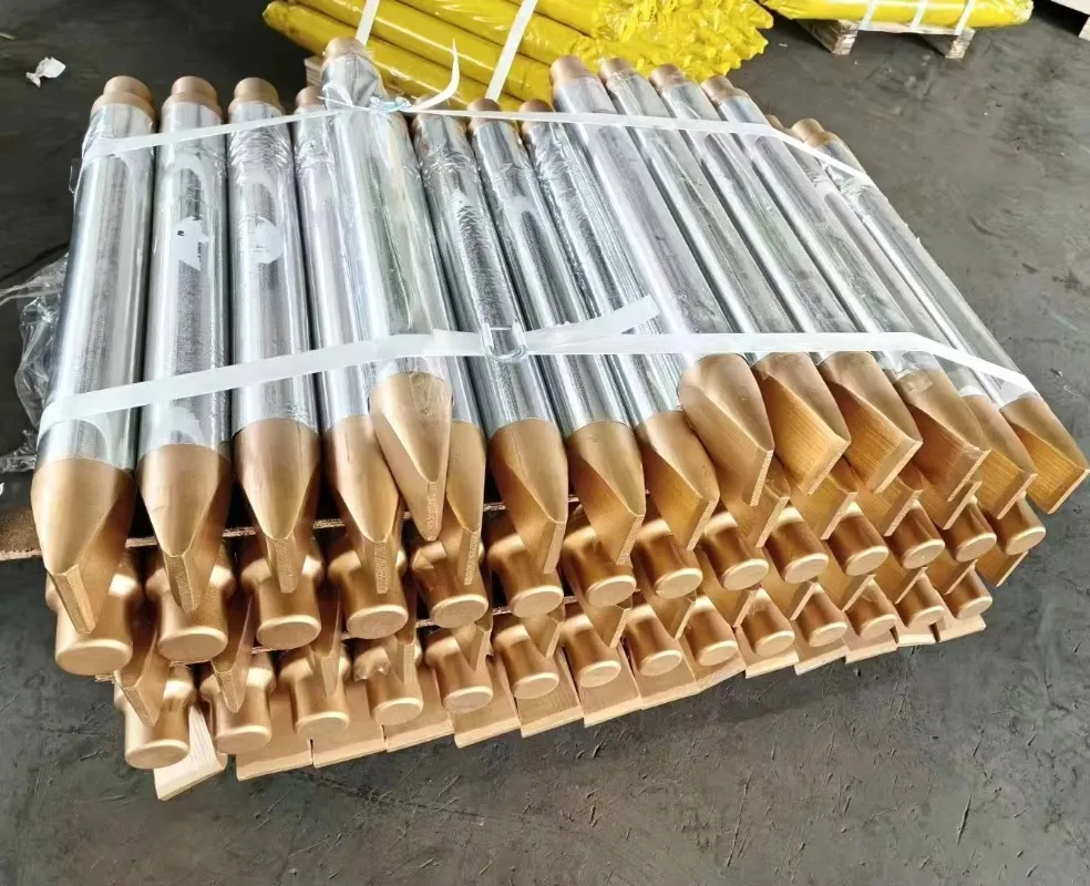 60 Excavator Hydraulic Breaker Drill Rod SB40 Steel Drill Rod 68mm Construction Machinery Parts