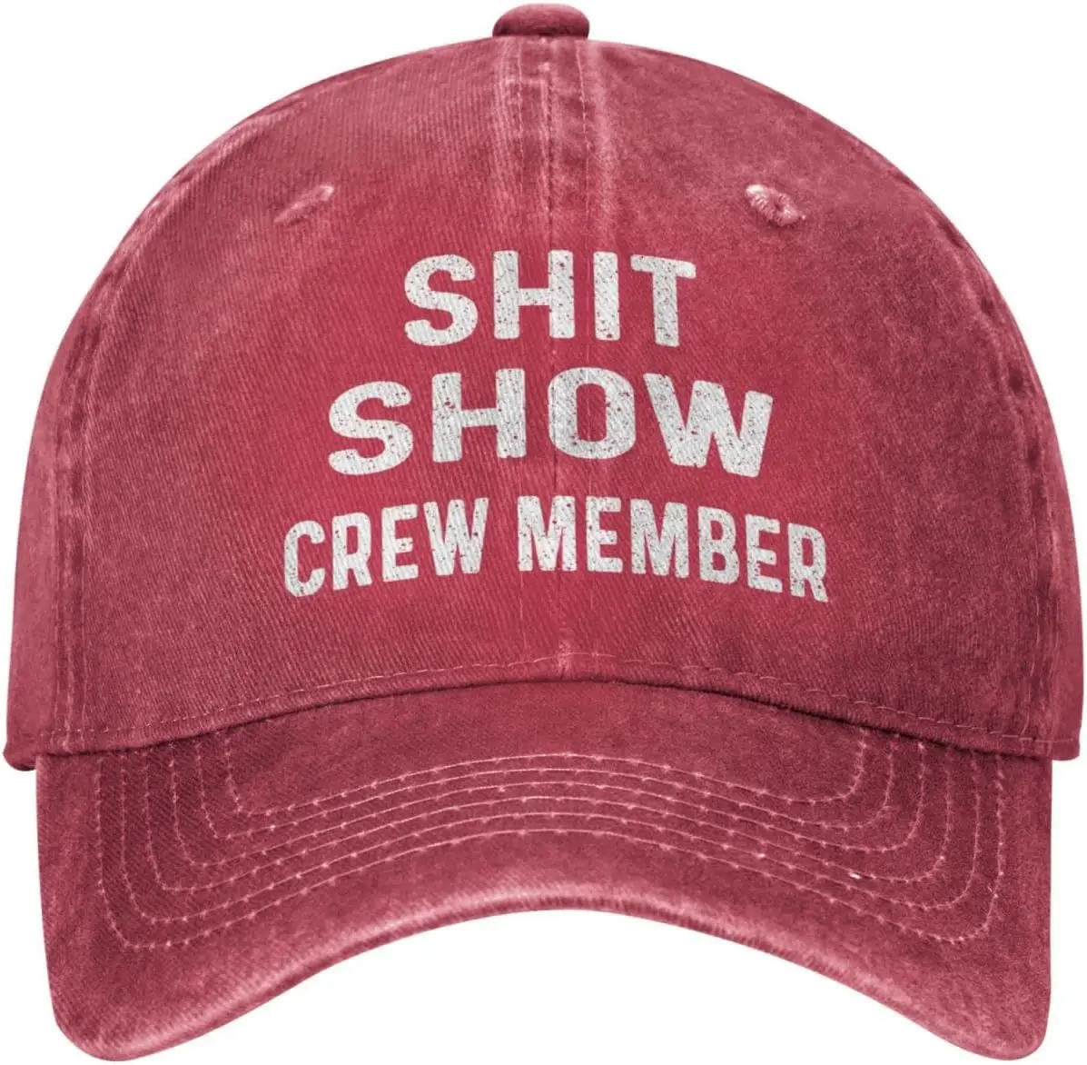 Funny Hat Shit Show Crew Member Hat Women Dad Hats Adjustable Caps