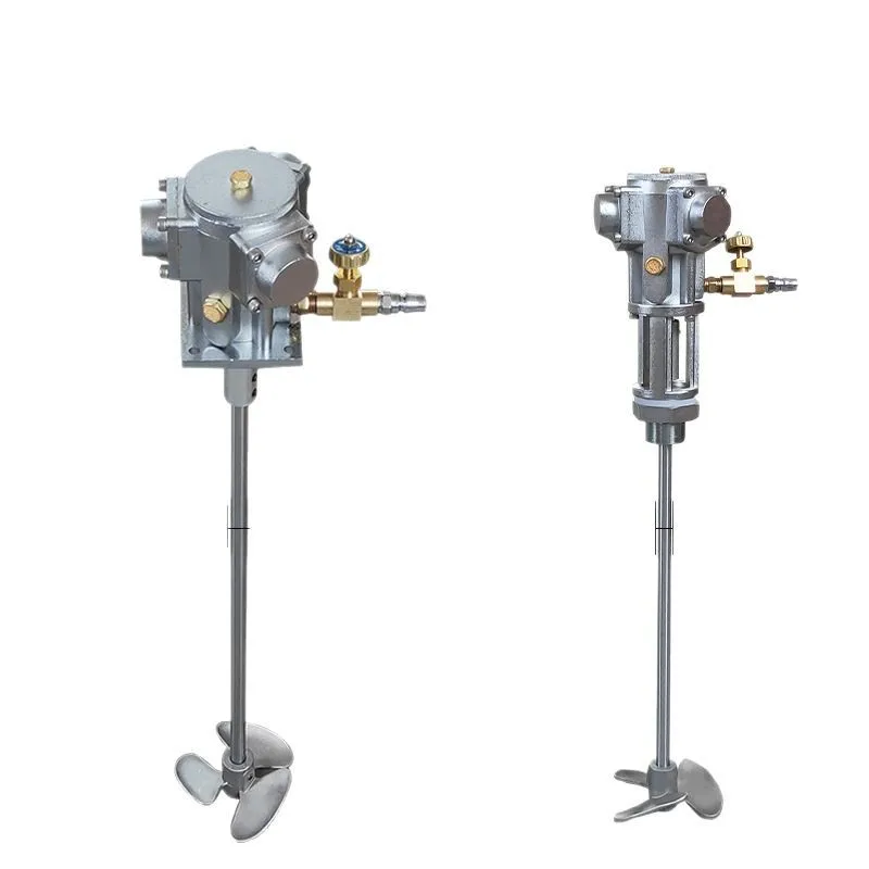 5 gallon paint paint explosion-proof pneumatic mixer, laboratory portable stainless steel lift