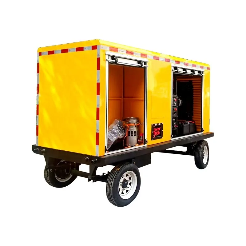 Flood Control Pump Truck Large Flow Submersible Pump Station Flood Control and Drought Relief Hydraulic Drainage Unit
