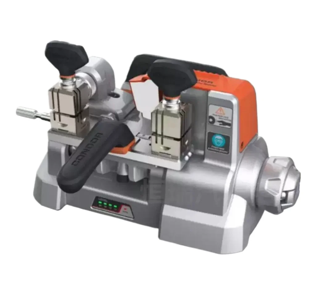 XC009 Manual Horizontal Key Cutting Machine With Built‑in Battery Portable Locksmith Key Duplicator