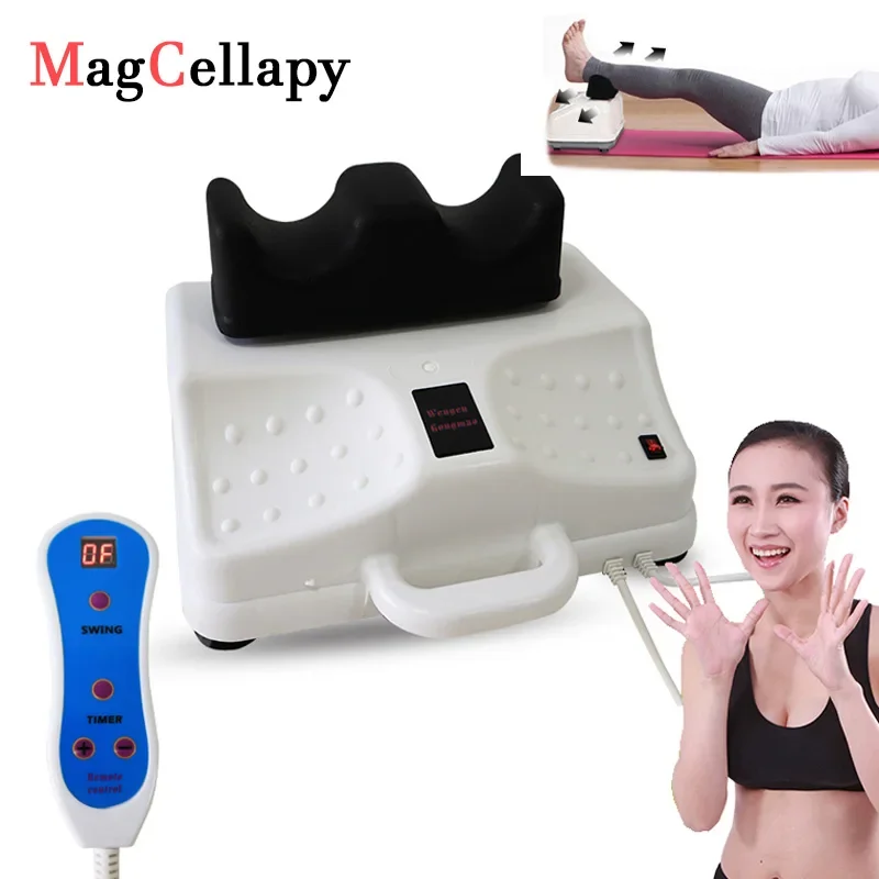 

Electric Swing Machine Leg Relaxer To Relieve Muscle Soreness Fitness Massager Electric Physiotherapy Chiropractic Relaxation