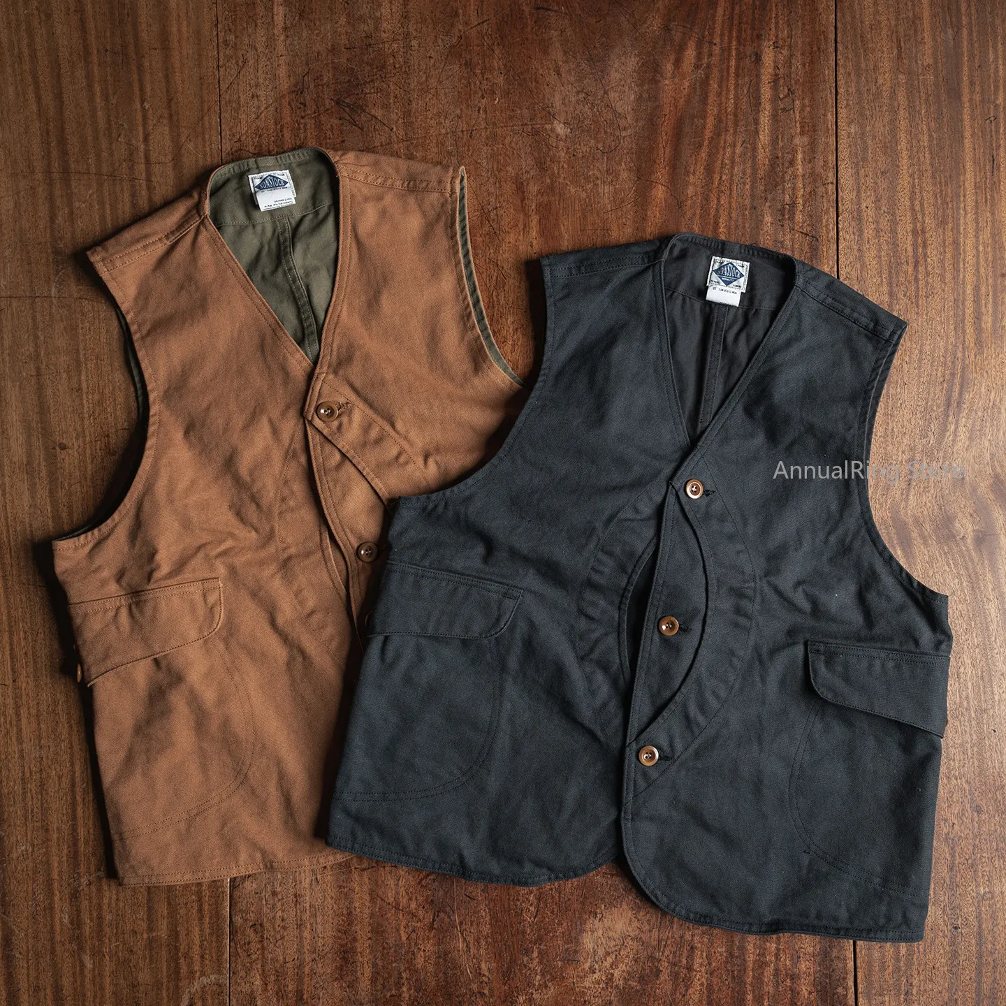 Non Stock Canvas Game Pocket Hunting Vest Outdoor Functional Fishing Waistcoat for Men