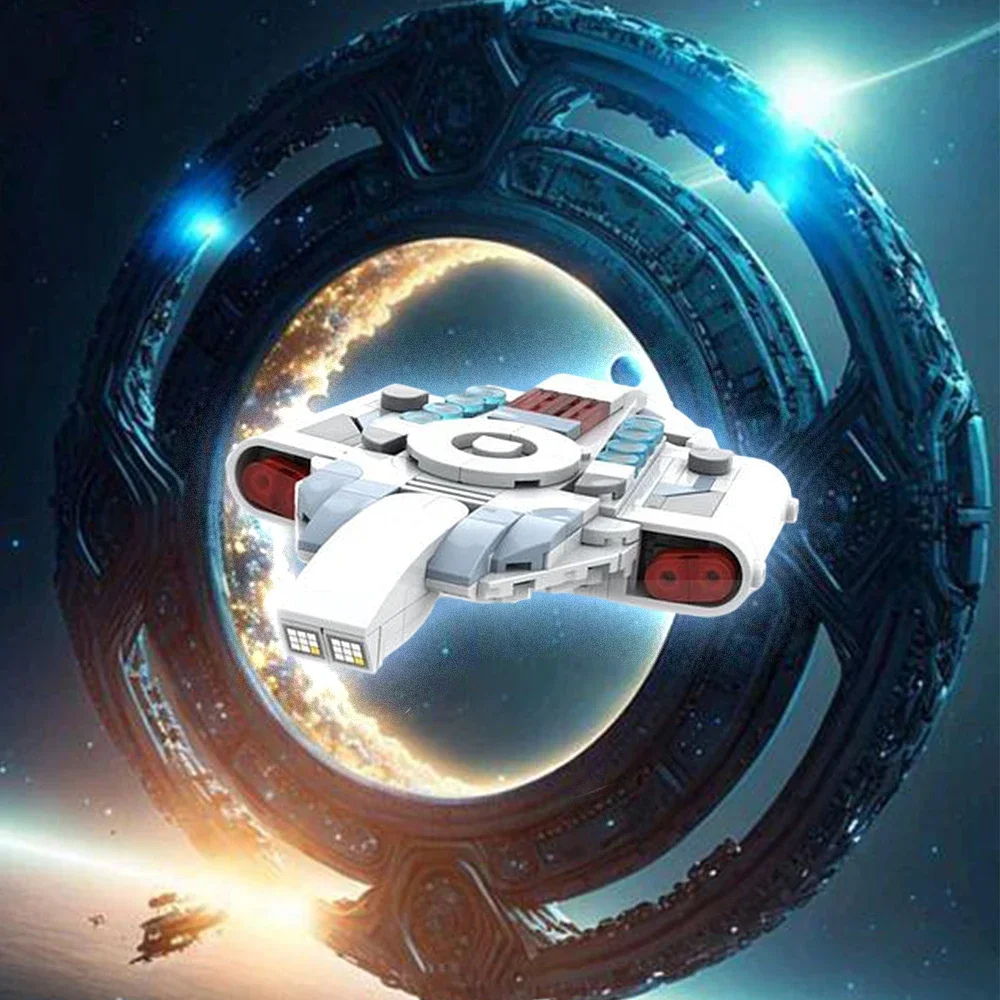MOC USS Defiant 빌딩 블록 Space Treks DS9 NX-74205 우주선 모델 딥 스페이스 나인 DS9 벽돌 세트 어린이 생일 선물 장난감