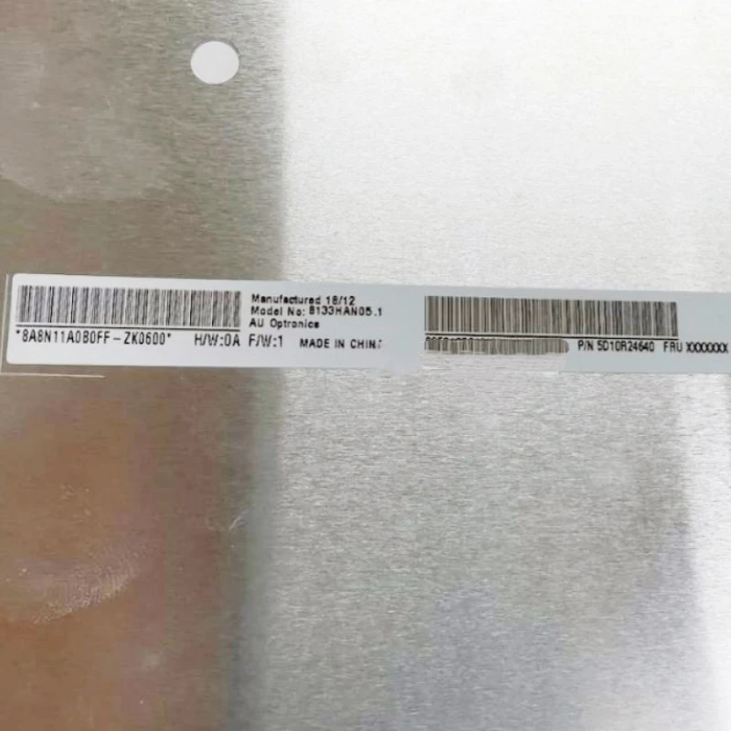 

B133HAN05.1 13,3-дюймовый ЖК-экран для ноутбука, 30-контактный, FHD