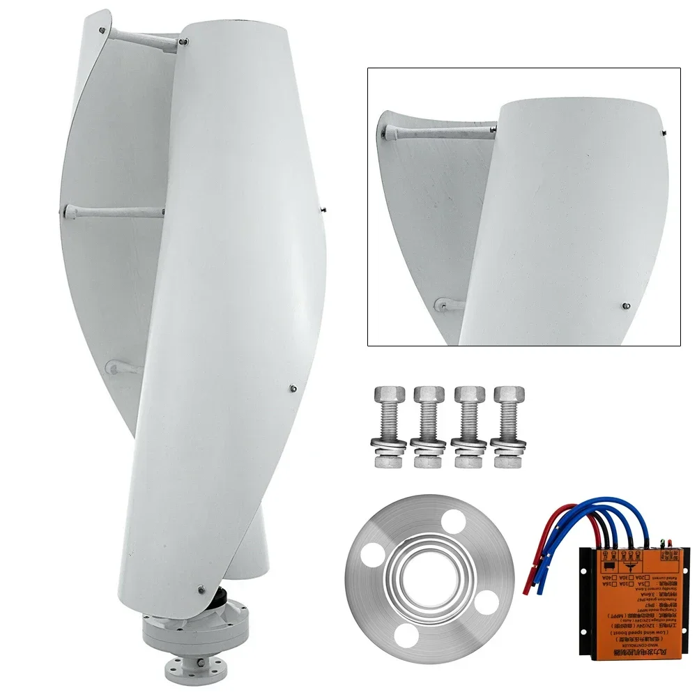 12V 400W Vertical Levitation Axis Wind Turbine Generator With Controller MPPT