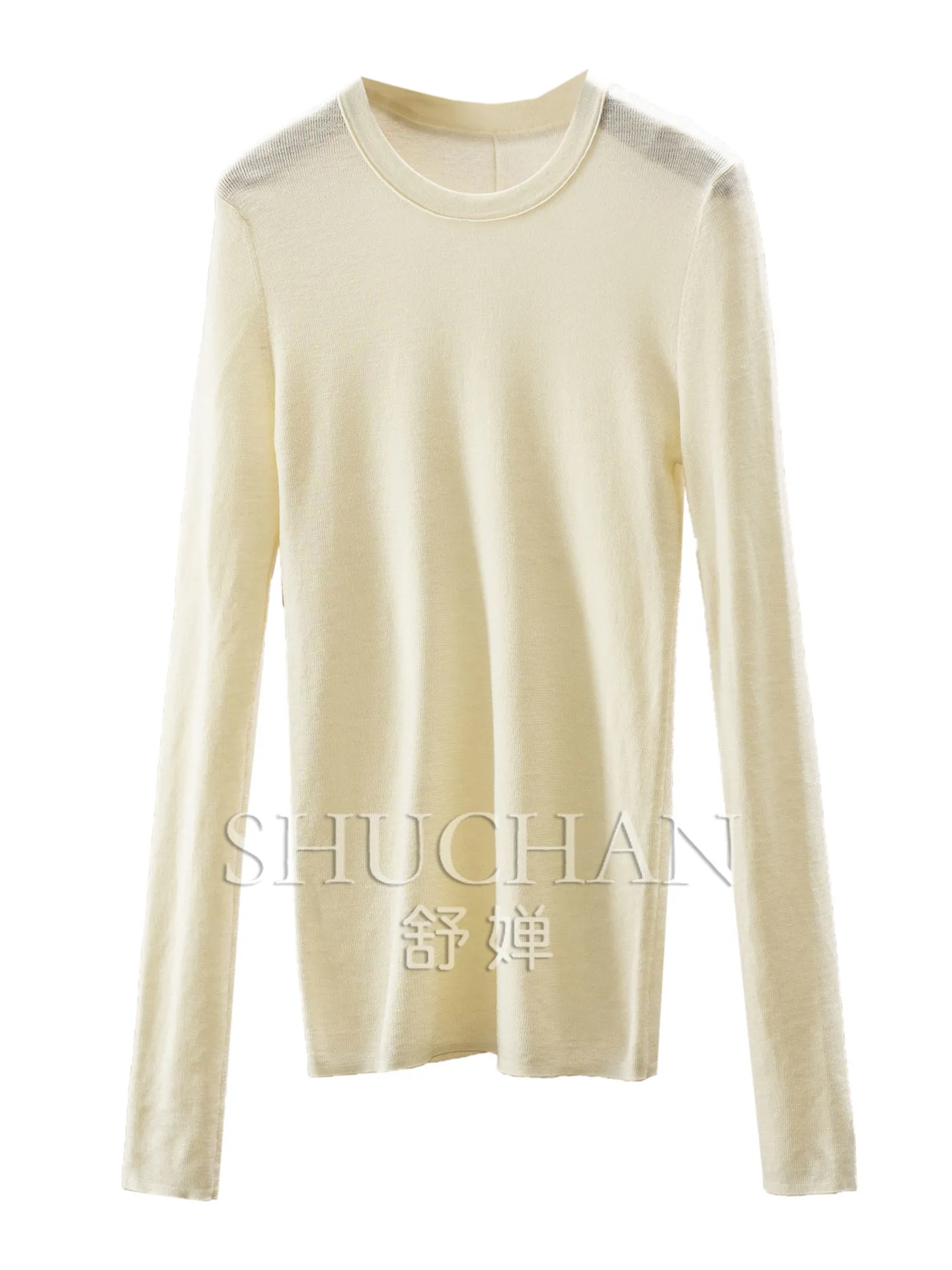 New 2026 Pullover Simple and Exquisite, 60 Worsted Wool Primer Sweater Women's 160g  61G0