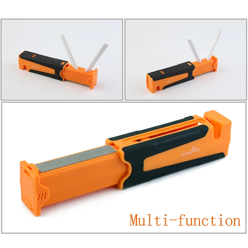 Professional Outdoor knife sharpener Multifunction  Kitchen Sharpening Stone Grinder knives Whetstone  Ceramic Sharpener Tool