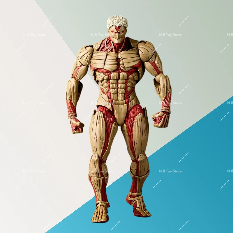 Оригинальные Kaiyodo Attacks Incredible Titan Pass Revoltech NR069, бронированный Titan Reiner Braun, аниме, экшн-кукла, модель персонажей