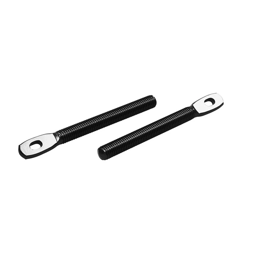 

Pulling Type Bonnet Lock Kit Aluminum Alloy Universal Engine Hood Lock Car Modification Supplies (Black)