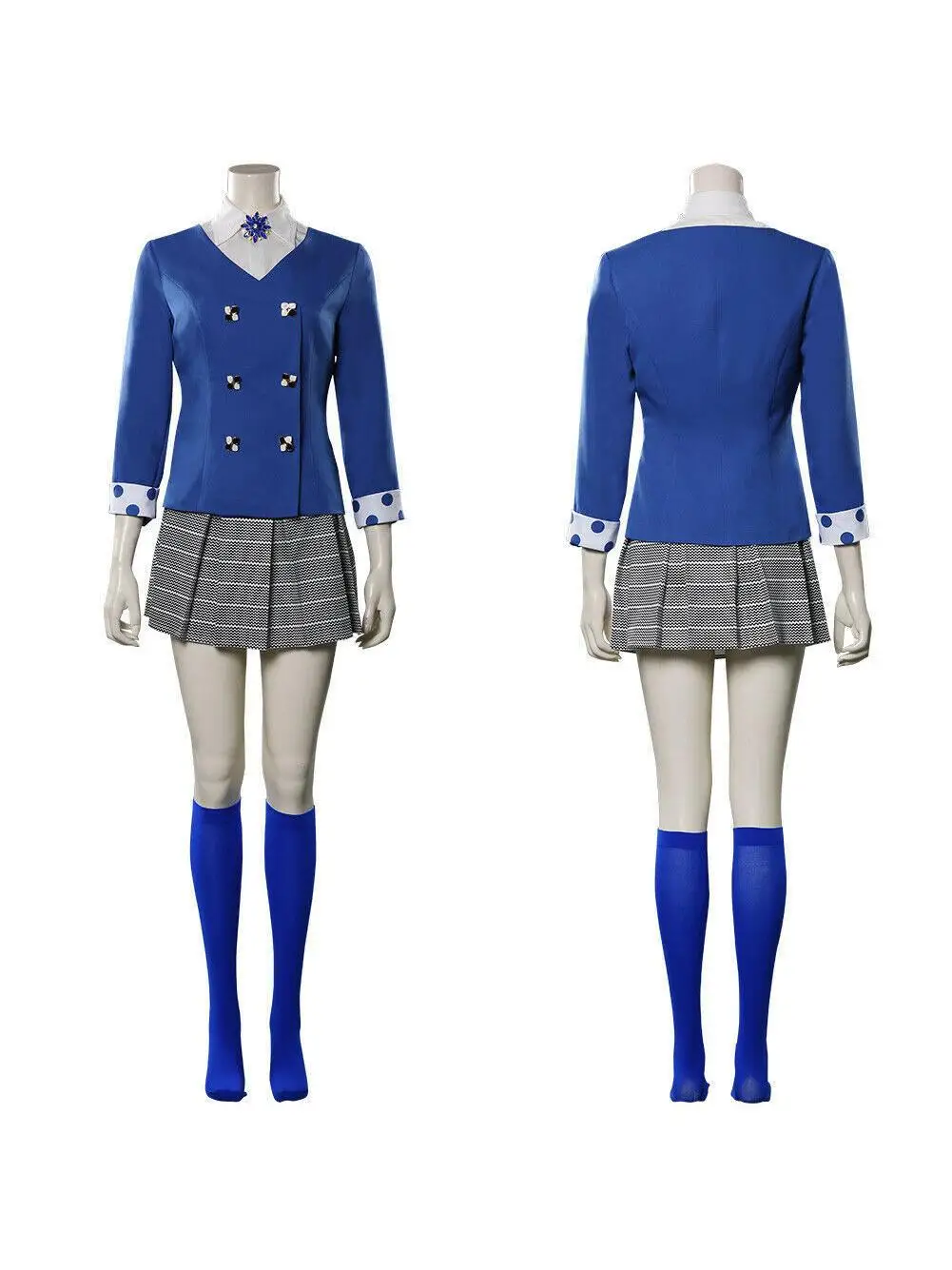 New Veronika Sawyer Uniform Halloween Costume Heath Music Drama Chinese Production Ladies Ethnic Stage Costume Autumn 2024