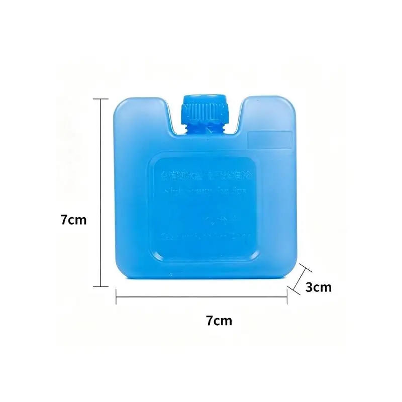 Leakproof Reusable PE Ice Crystal Box 1Pcs High Efficiency Refrigeration Ice Box for Air Conditioner Fan Cooler Use