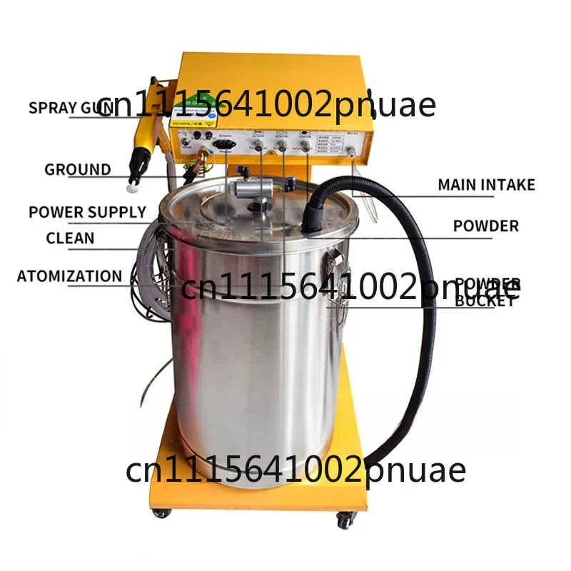 Machine Plastic Powder Efficient220V IntelligentElectrostatic Spraying Machine HZ-301 ElectrostaticPowder Spray